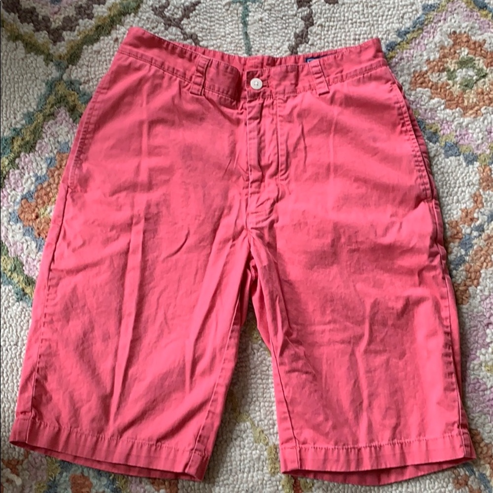 Vineyard Vines Coral Club Shorts Size 28